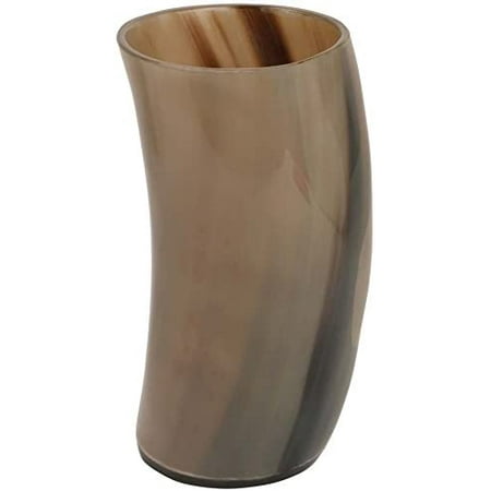 

Handicrafts Home Horn Viking Drinking Mug Cups- for Ale Beer Wine Soft Drink Tankard Mead Medieval Tumbler (6 Inche Natural Horn)