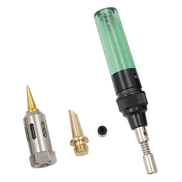 TFixol Cordless Refillable Gases Soldering Iron Pen Kit Portable Gases Soldering Iron Welding Tool Set for Electronics Maintenance Vehicle Repairing
