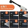 thumbnail image 2 of Cordless Electric Power Spray 500 PSI High-Pressure Car Washer Cleaner Tool 21V Rechargeable, 2 of 7