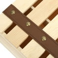 thumbnail image 4 of Caja De Vino, Caja De Regalo De Vino Inodoro, Capacidad Para 2 Botellas, Madera Práctica Con Mango Portátil Para Almacenamiento, 4 of 7