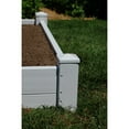 thumbnail image 5 of DuraTrel 4' x 8' White Vinyl Raised Garden Bed, 5 of 5