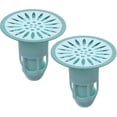thumbnail image 1 of 2pc Shower Floor Drain Backflow Preventer Valve Sewer Core,Green, 1 of 2