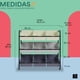thumbnail image 4 of Mubson Juguetero Sost. Organizador Infantil con 9 cajones y Ruedas de Desplazamiento, 4 of 5