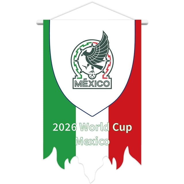 Bandera colgante RUIZHUO México 41 x 66 cm de polipropileno