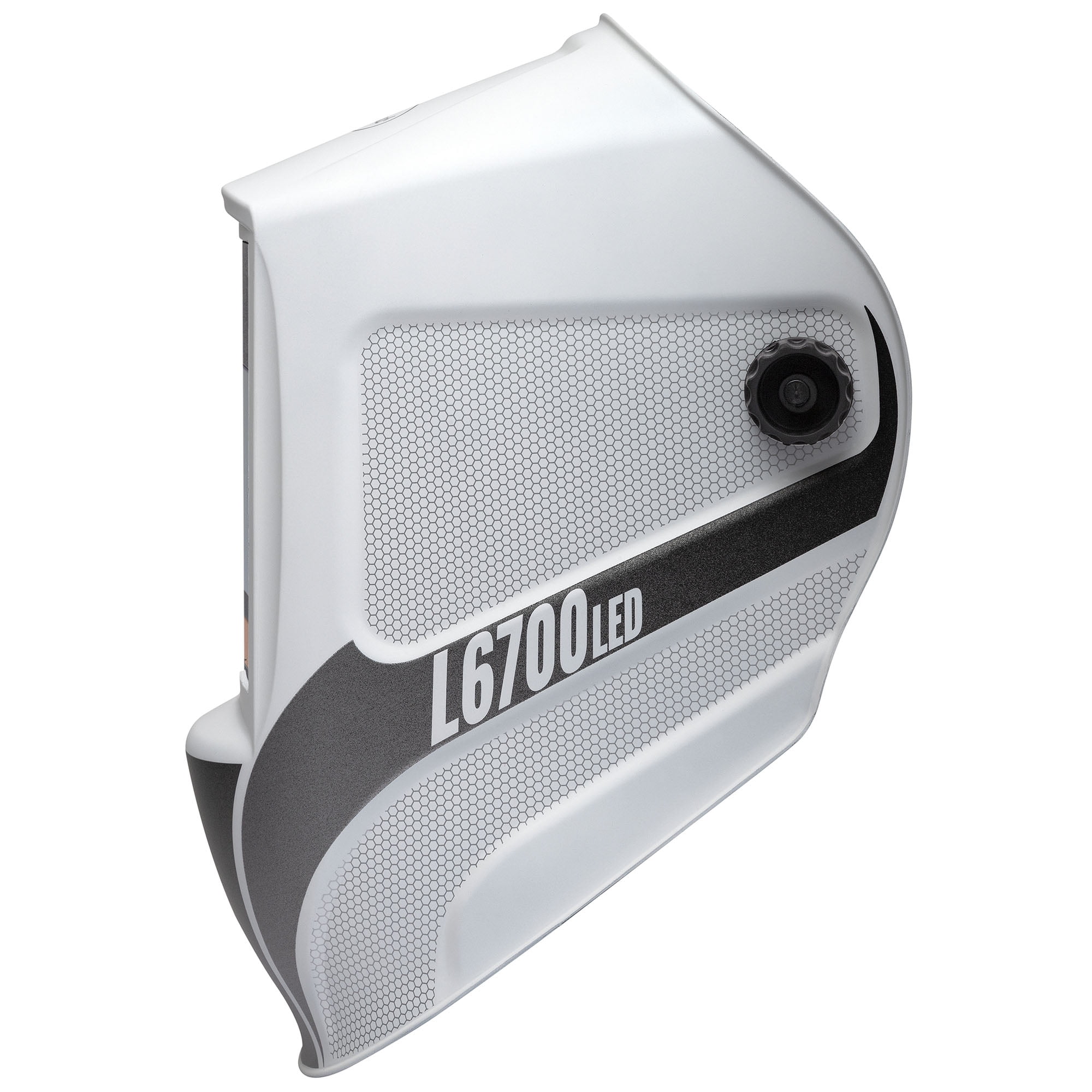 Eastwood L6700 MIG TIG Welding Helmet Matte White with LED Light