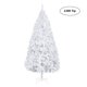 thumbnail image 4 of Árbol de Navidad tradicional Ktaxon de 2,3 m con soporte de metal, pino blanco, 1200 puntas, ideal para decorar interiores., 4 of 8