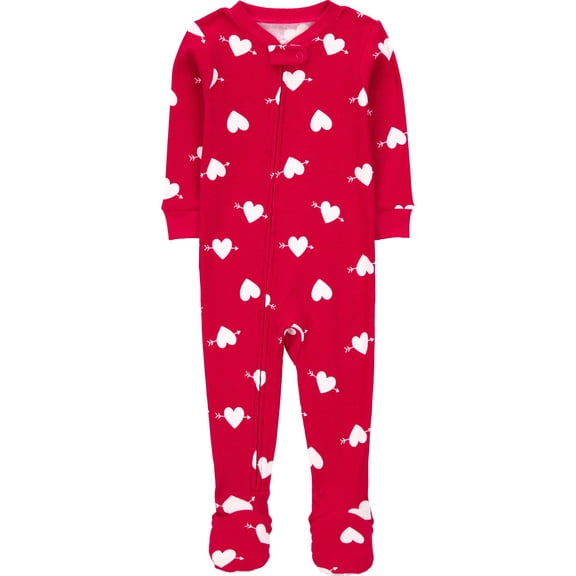 Carter's Child of Mine Baby and Toddler Valentine's Day Pajama, One-Piece, Sizes 12M-5T