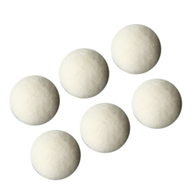 Bolas de Secado de Lana Bola de Fieltro Bola de Lana Secadora de Ropa Eliminación de Estática Vestimenta 6 uds Cinta de Dobladillo Fusible ANGGREK Otros