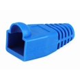 thumbnail image 1 of 50 Pcs RJ-45 Bottes de Soulagement de Tension Codées par Couleur Bleues, 1 of 3