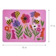 thumbnail image 6 of Munchkin® WildLove Silicone Toddler Placemat, Bee, Pink, 6 of 6