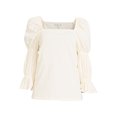 thumbnail image 3 of The Pioneer Woman Puff Sleeve Top, Women's, Sizes XS-3X, 3 of 7