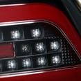 thumbnail image 6 of Spec-D Tuning Black Tail Lights w/ Red LED Bar Compatible with 2008-2017 Mitsubishi Lancer, 2008-2015 Mitsubishi Lancer Evolution, Left + Right Pair Assembly, 6 of 7