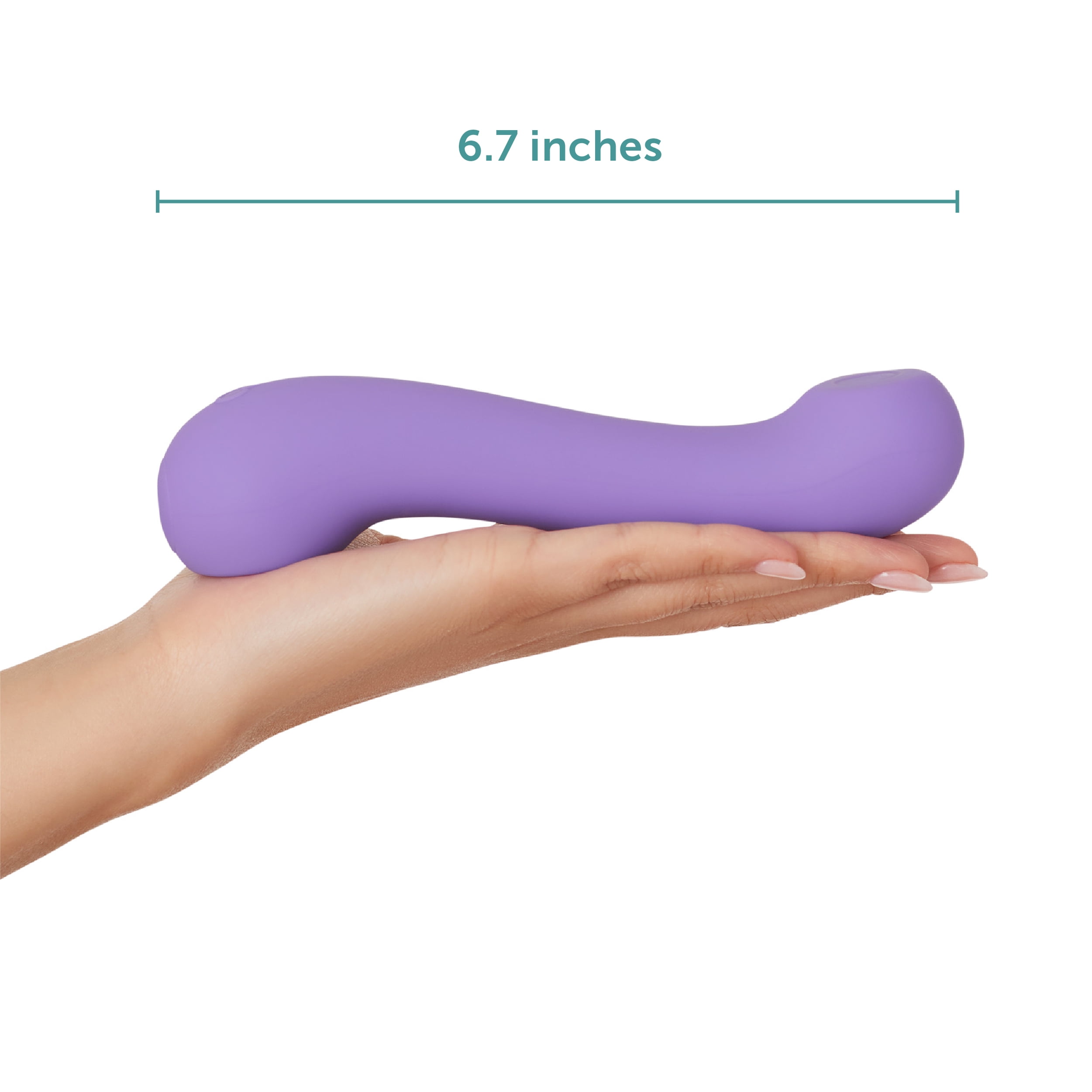 plusOne Vibrating Thumping Arouser,  External Vibrator, 10 Intensity Settings, Waterproof