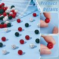 thumbnail image 3 of Diamantes de imitación PH PandaHall de Craft Beads, 120 unidades, 10 mm, rojo y verde, 3 of 6