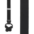 thumbnail image 2 of Suspender Store Solid Color Suspenders - 1-Inch Wide Elastic - Y-Back - Button - 8 Colors & 3 Sizes, 2 of 4