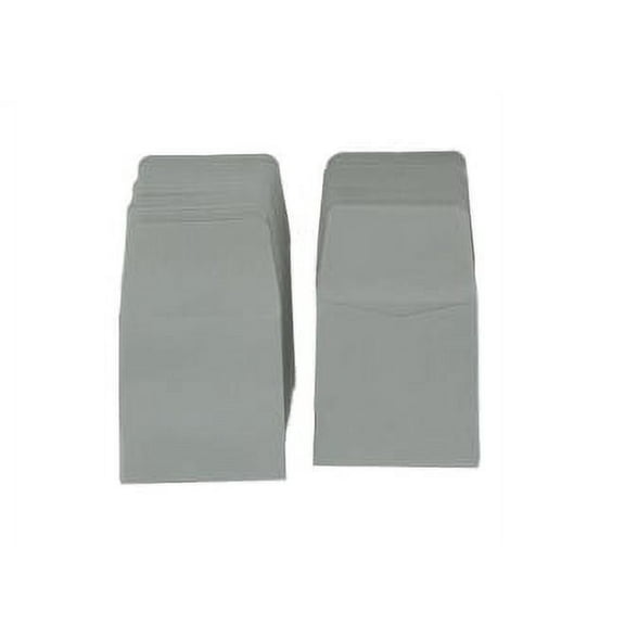 100 Grey Archival Paper Coin Envelopes 2x2 by Guardhouse, Acid and Sulpher Free