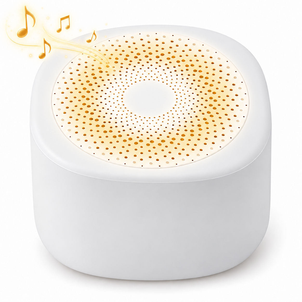 Awpmdmr Mini Sound Machine, Portable White Noise, Brown photo 1