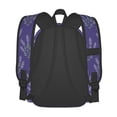 thumbnail image 4 of Goofa Lavender Flowers Pattern Backpack for Students – Large Capacity, Lightweight with Adjustable Shoulder Straps, Perfect for School, Travel, 4 of 8
