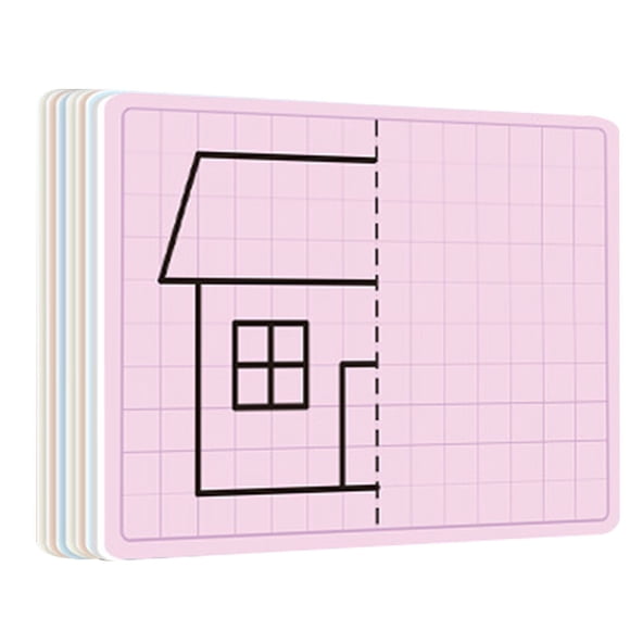 XFGOU Graphics Sketchpad Toys and Hobbies 10ml Scribbledo XY Graph Lap Boards 9” X 12” For Student And Classroom Use Math White Board Double White Board Education