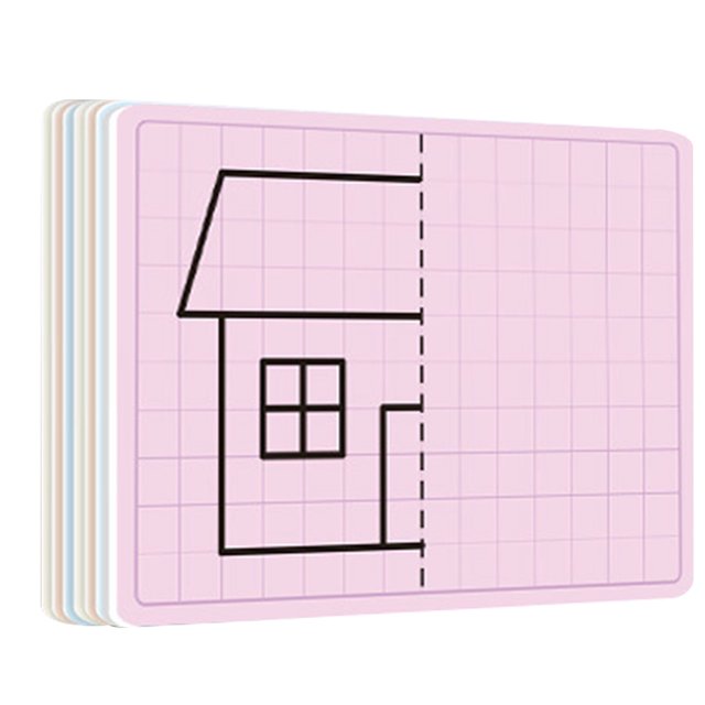 XFGOU Graphics Sketchpad Toys and Hobbies 10ml Scribbledo XY Graph Lap Boards 9” X 12” For Student And Classroom Use Math White Board Double White Board Education