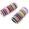 thumbnail image 2 of MasteelfCA 10 Rolls Assorted Color Metal Copper Wire Flexible Artistic Jewelry Painted Beading Wire, 2 of 7