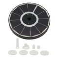 thumbnail image 2 of 3.5W LED Solar Fountain Light With Battery 6 Nozzles Floating Split Type LED Light For Garden Birdbath Pond Pool Fish  Outdoor, 2 of 8