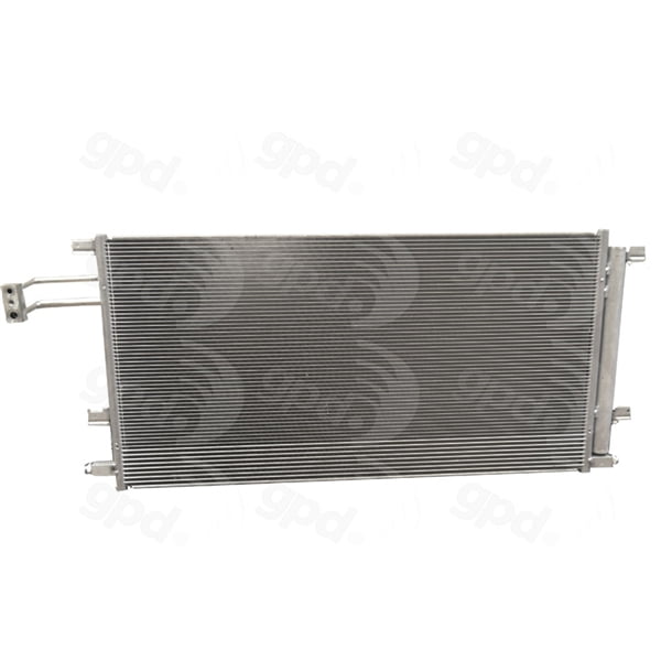 Global Parts Distributors 4283C Condenser Fits select: 2014-2019 CHEVROLET SILVERADO, 2014-2019 GMC SIERRA