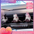 thumbnail image 2 of Toma de aire acondicionado para coche Sanrio Joint Kuromi, aromaterapia, adornos de alta gama, productos de decoración de interiores duraderos y de alta calidad, 2 of 5