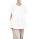 thumbnail image 2 of mfyjkho Tops De Tallas Grandes, Blusas Casuales De Moda Para Mujer, Con Botones, Manga Corta Y Cuello Redondo Tops De Tallas Grandes M, 2 of 4