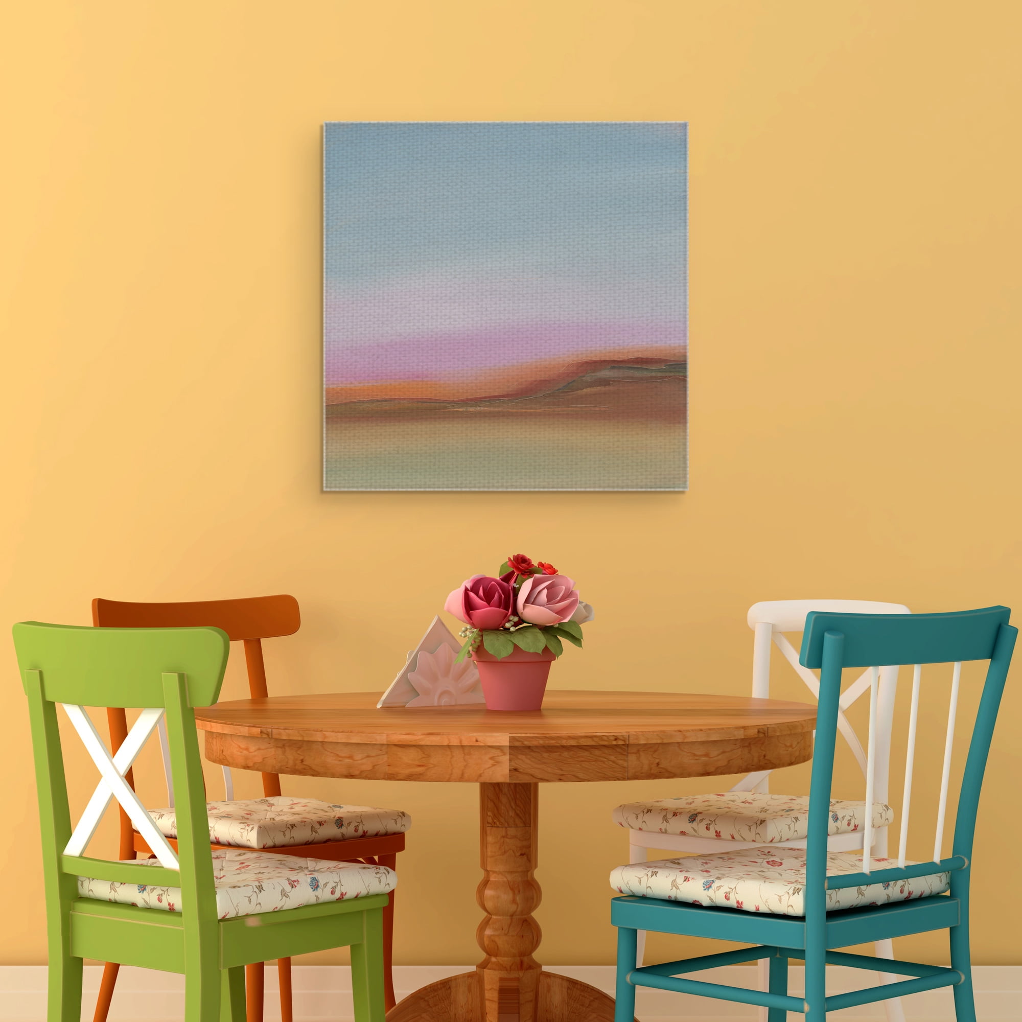 Masterpiece Art Gallery Violet Skies By Michelle Abrams Canvas Art Print 24" x 24"