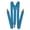 Blue, variant on Men's 1 Inch Wide Solid Adjustable Suspenders, White