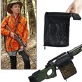 thumbnail image 4 of Bolsa de malla de caza M4 caza militar ejército tiro malla Ehuebsd de latón pistola de balas Ar15 atrapador cubierta de trampa Tactica 1 Uds., 4 of 9