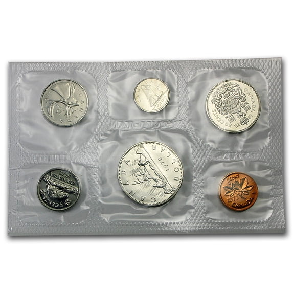 1972 Canada Proof Like 6 Piece Coin Set