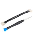 thumbnail image 2 of MMOBIEL Power Supply Cable Connector 4-Pin Replacement for PlayStation 4 PS4 ADP-240CR 65mm Including TR8 Screwdriver, 2 of 4