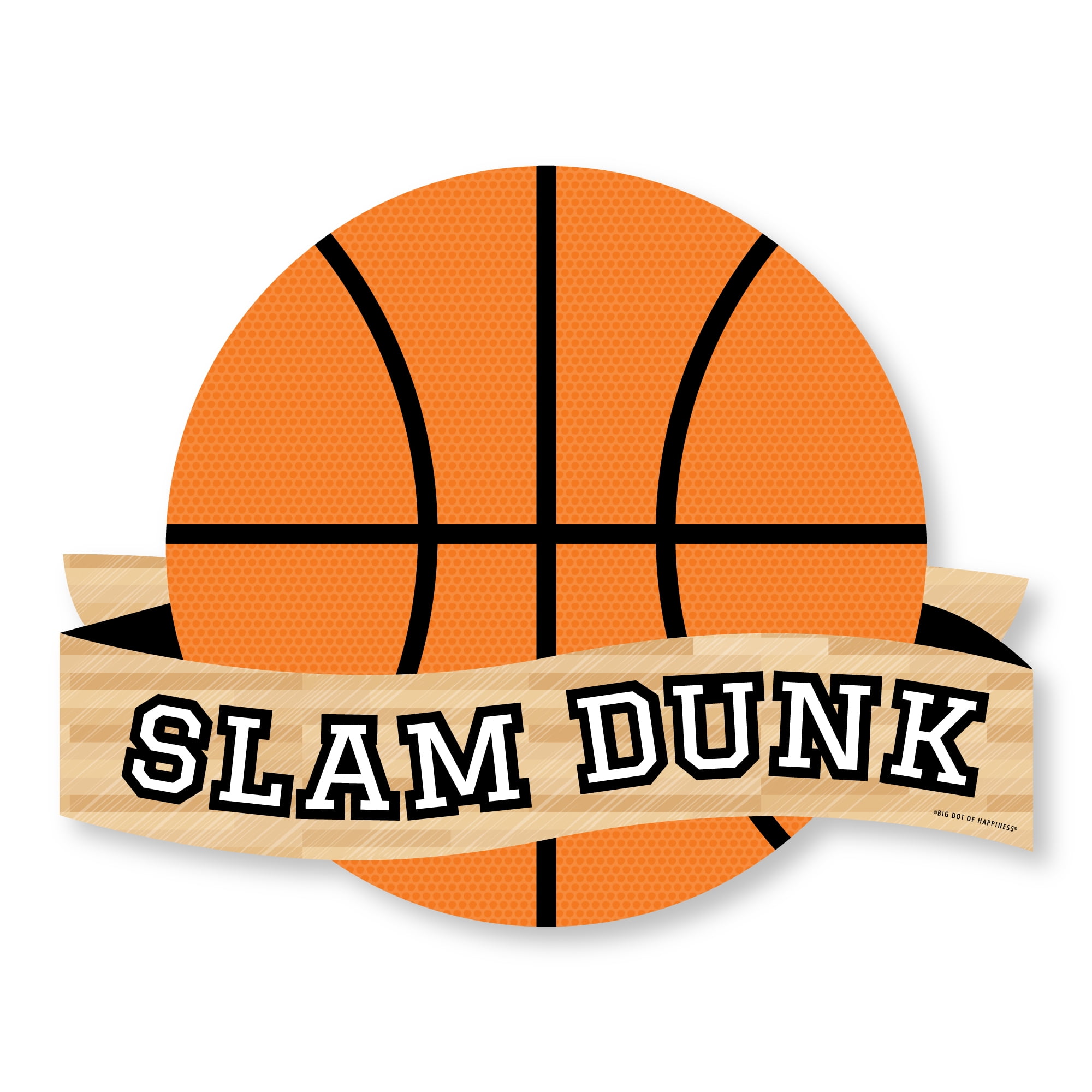 Big Dot of Happiness Basketball School Spirit Senior Night or