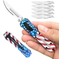thumbnail image 1 of Cuchillo Escalpelo Automático Caressolove EDC con 10 Hojas #24, 1 of 9