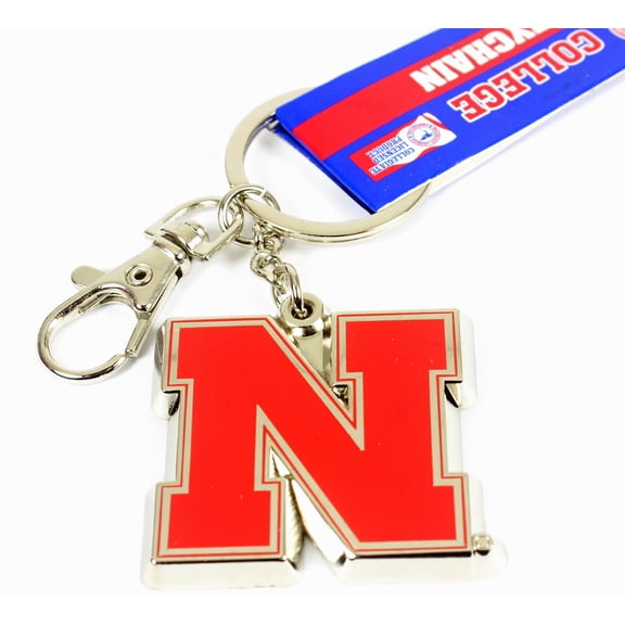 Nebraska Logo Key Chain