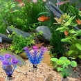 thumbnail image 4 of Artificial Aquarium Plant Blue Fish Tank Decor For Aquarium Setup Tank Landscaping Quiet Tank Display,A-10Cm, 4 of 5