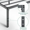 thumbnail image 5 of Full 18-inch Metal Platform Bed Frame with Under-Bed Storage Space, 5 of 5