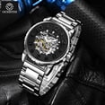 thumbnail image 3 of Men's Automatic Mechanical Watch Waterproof Wristwatches 804125024961, 3 of 7