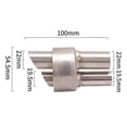 thumbnail image 1 of 54.5mm Universal Exhaust Muffler Pipe DB Killer Removable Silencer For Motorcycle Reduce Noise Sound Eliminator Modified, 1 of 5
