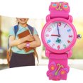 thumbnail image 3 of Montre Réglable Durable, Montre-Bracelet pour Enfants Garçons Filles Décoration Violet, Rouge Rose, 3 of 8