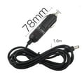 thumbnail image 6 of 1PCS 12V/24V DC 2.1x 5.5mm Car Igniter Power Plug Adapter Cable for LED Lights, 6 of 7