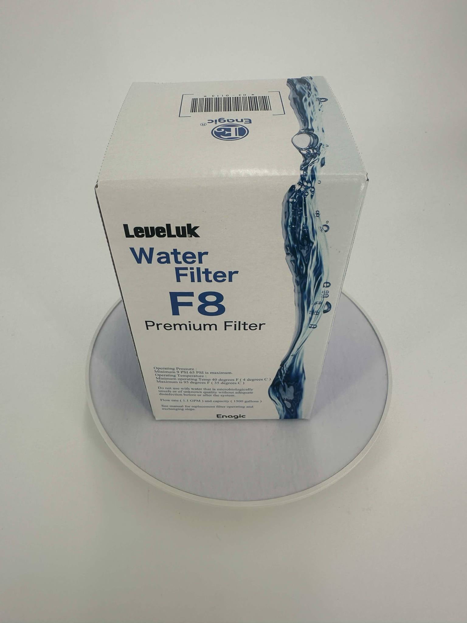 Enagic Premium Grade F8 Replacement Water Filter for Leveluk