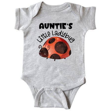 

Inktastic Auntie s Little Ladybug Gift Baby Boy or Baby Girl Bodysuit