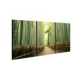 thumbnail image 4 of Chic Home Pine Road 3 Piece Set Wrapped Canvas Wall Art Modern, 4 of 4