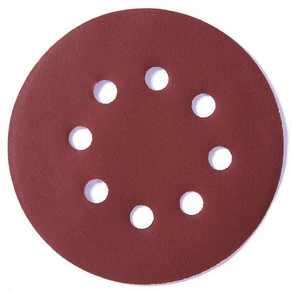 50PCS 5" Hook Loop Sanding Discs 600 Grit 8-Hole Orbital Sander Sandpaper Paper