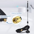 thumbnail image 4 of Antena BINGFU de doble banda, 2,4, 5,8 GHz, 9 dBi, montaje magnético, paquete de 2, 4 of 9