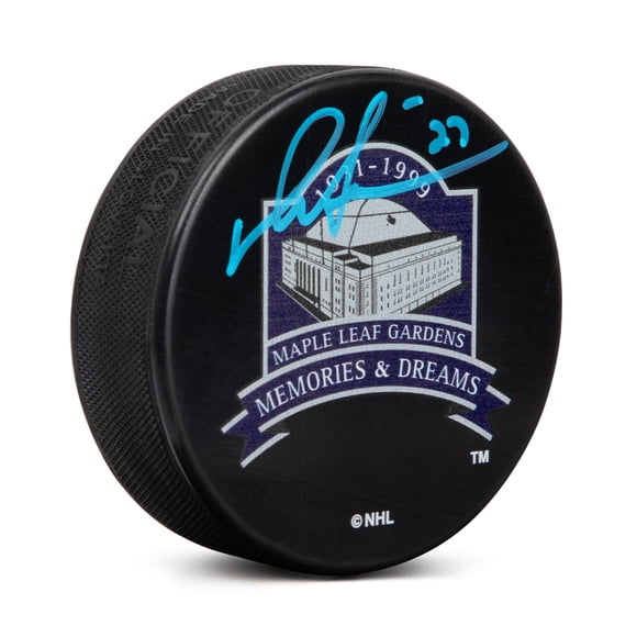 Darryl Sittler Rondelle Signée Toronto Maple Leaf Gardens Memories & Dreams