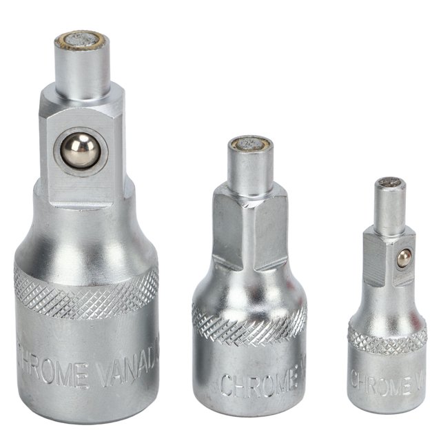 Zócalo De Punta Cuadrada, Herramienta De Reparación De Automóviles De Alta Dureza Antioxidación, Adaptador De Soporte De Punta Hexagonal De 1/4 Pulgadas, 3/8 Pulgadas, 1/2 ANGGREK Otros